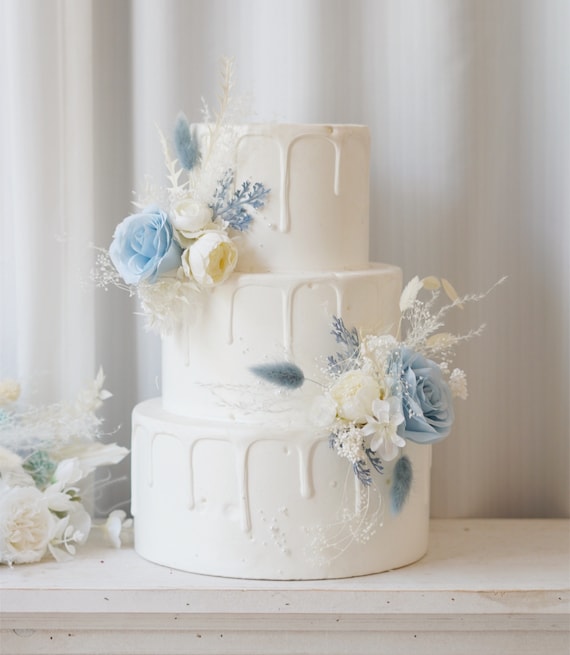 Topper per torta a tema fiori di campo, decorazione floreale per baby shower, decorazione per torte nuziali, addio al nubilato, forniture di compleanno