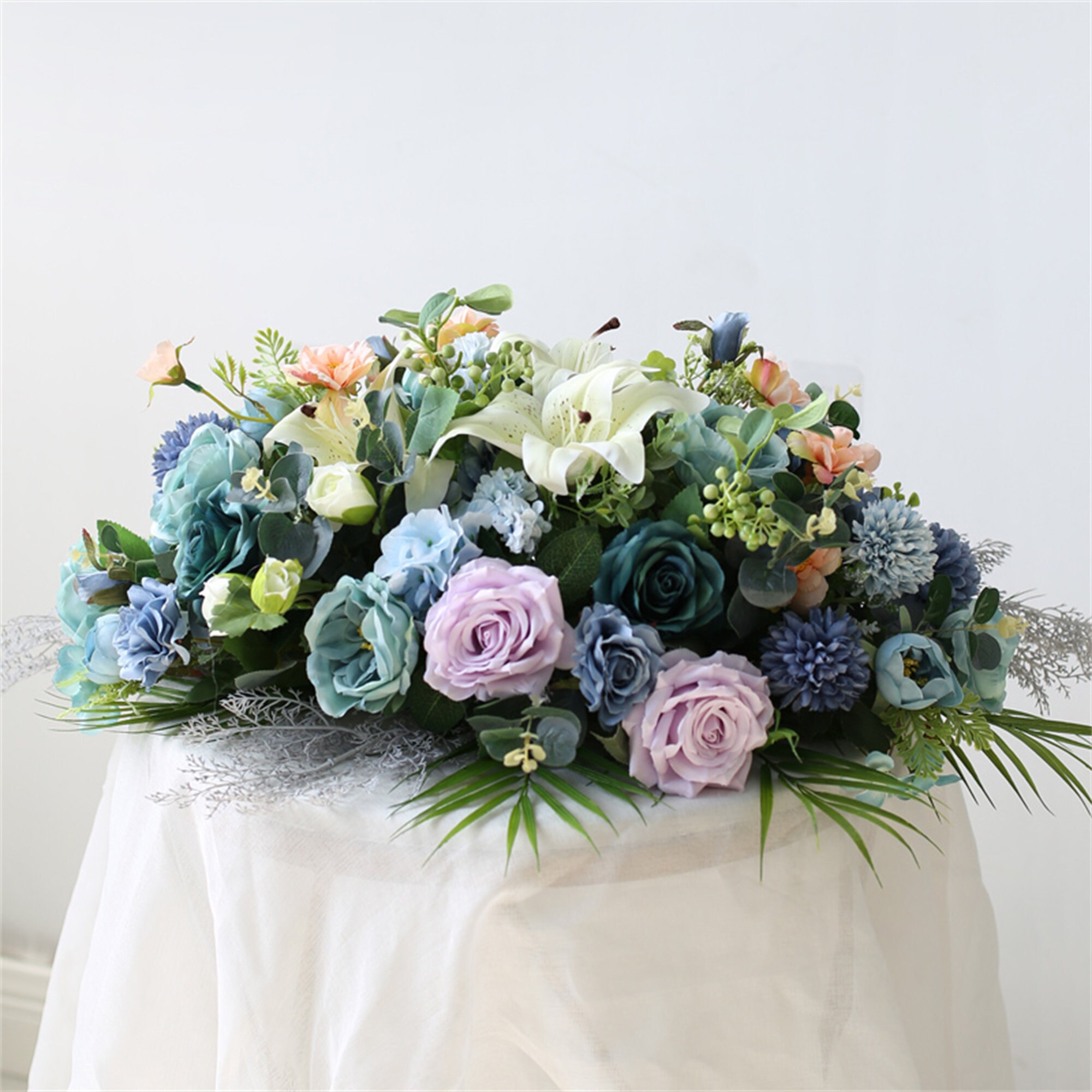 Artificial Table Flower Decoration Decorative Flower Wedding Etsy