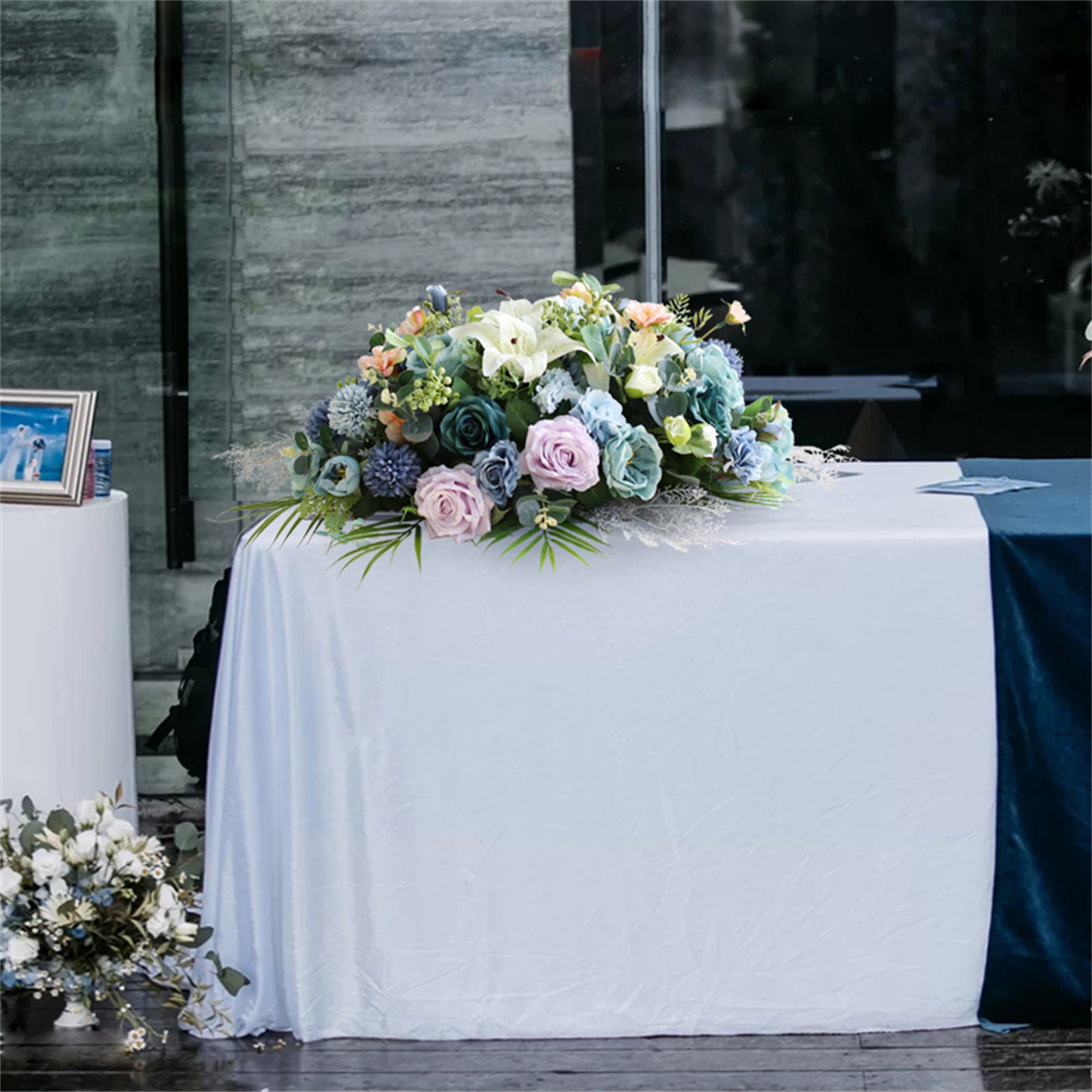 Artificial Table Flower Decoration Decorative Flower Wedding Etsy