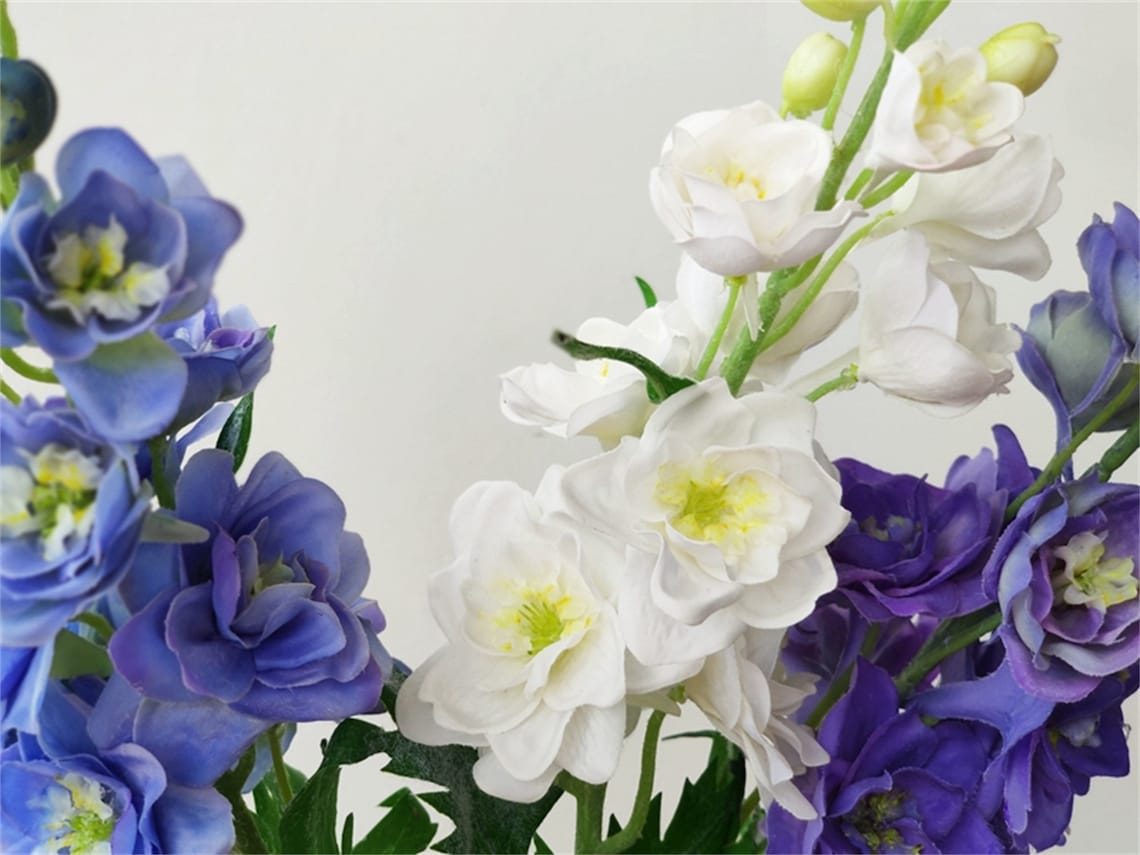 Artificial Violets Stem / Silk Violets Flower Bush Etsy