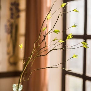 Small leaf vine vine can be curved shape PE green plant branches decorative flower arrangement