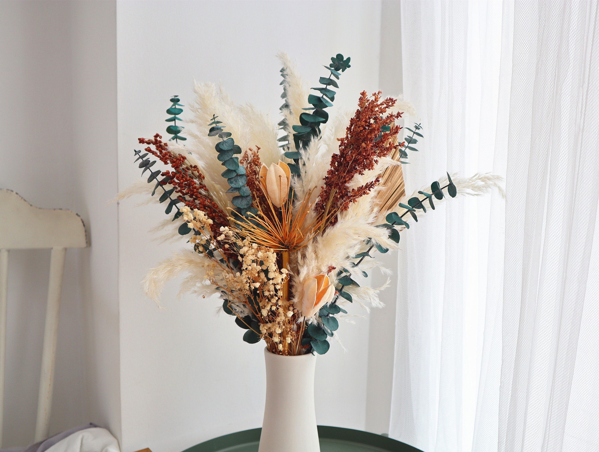 ramos de flores naturales secas pequeñas de Gypsophila tipo 1 dressplus Accesorio decorativo para fotos decoración de boda decoración del hogar 