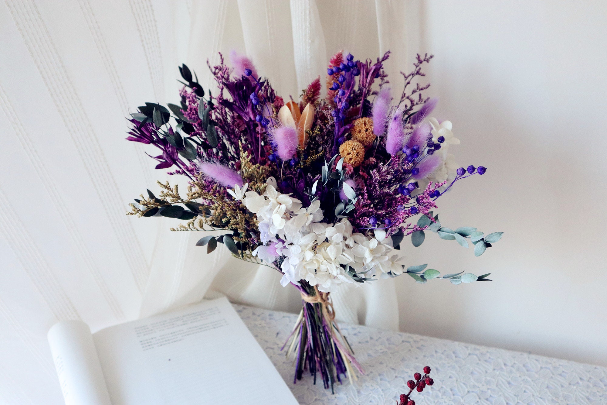 Dried Flowers Bouquets,natural Dried Flowers,natural Flower Decor,weddings,holiday  Decorations,flower Arrangement,small Centerpiece 