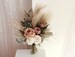 Rustic boho Wedding Bouquet,Artificial Faux Flowers Home Wedding Decor,bridal bridesmaids bouquets,Pampas grass bouquet 