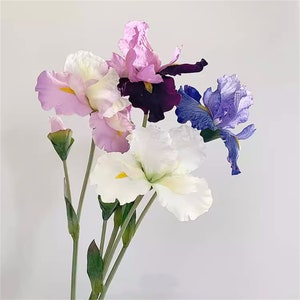 Artificial High-Quality Iris, Six colors, Floral art, Classical Table Gift