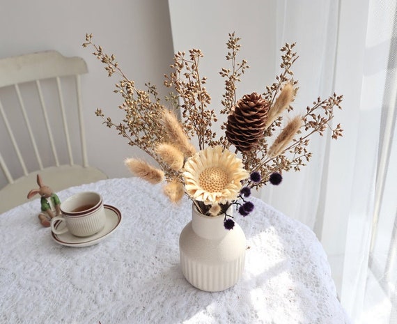 Dried Flowers Bouquets,natural Dried Flowers,natural Flower Decor,weddings,holiday  Decorations,flower Arrangement,small Centerpiece 