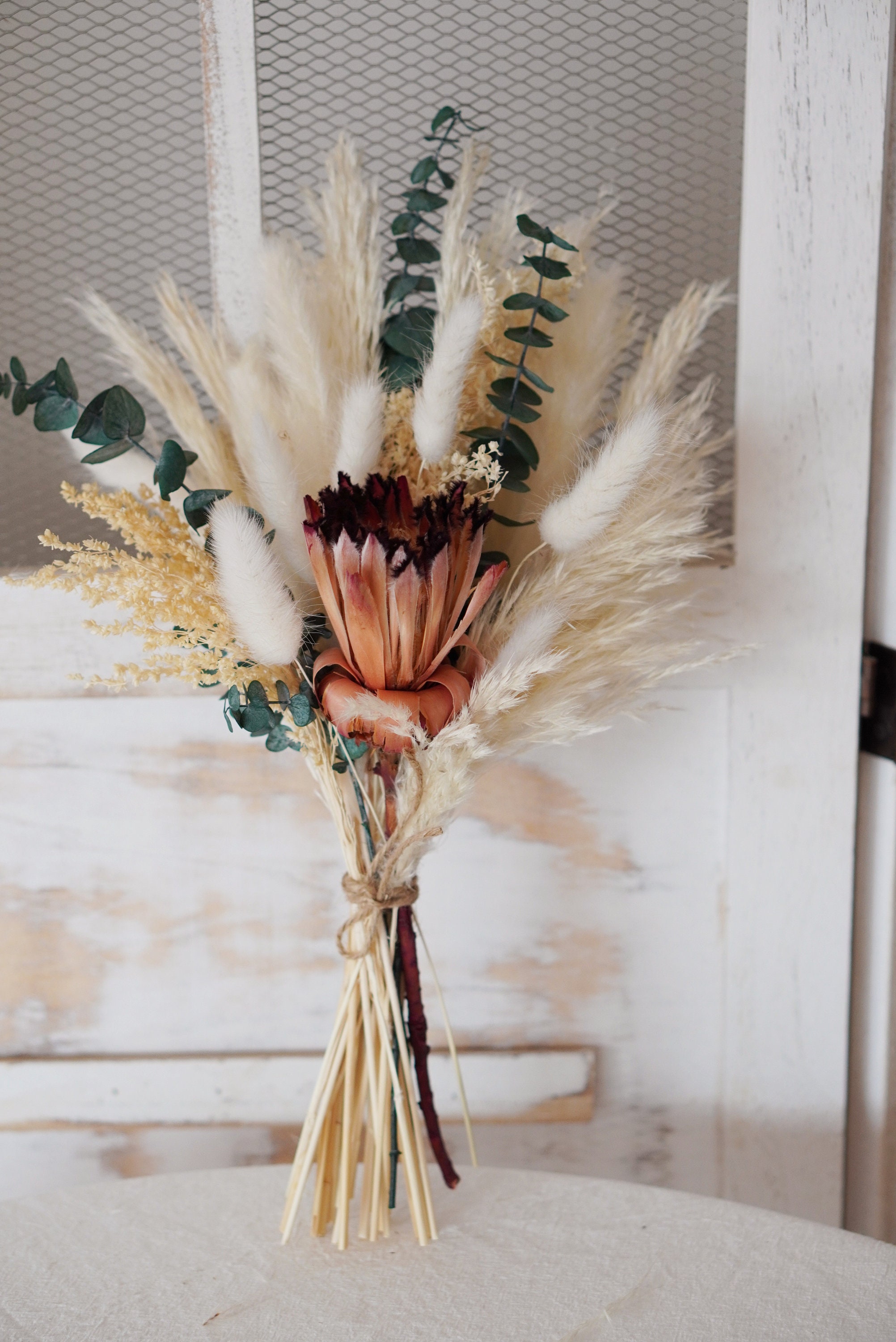 Natural Dried Flower Bouquet ,Natural Flowers Bouquet Daisies .Dried  Daisies, Home Furnishings,DYI Flower Arrangement