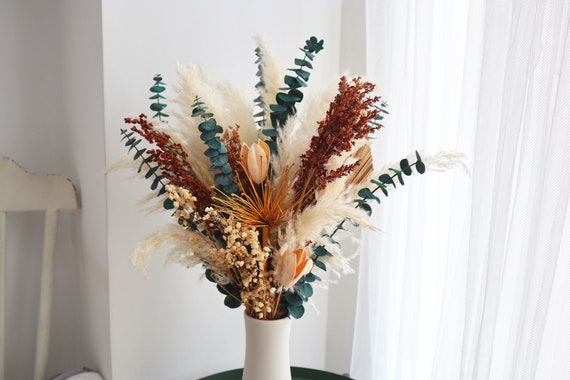 Dried Flowers Bouquets,natural Dried Flowers,natural Flower Decor,weddings,holiday  Decorations,flower Arrangement,small Centerpiece 