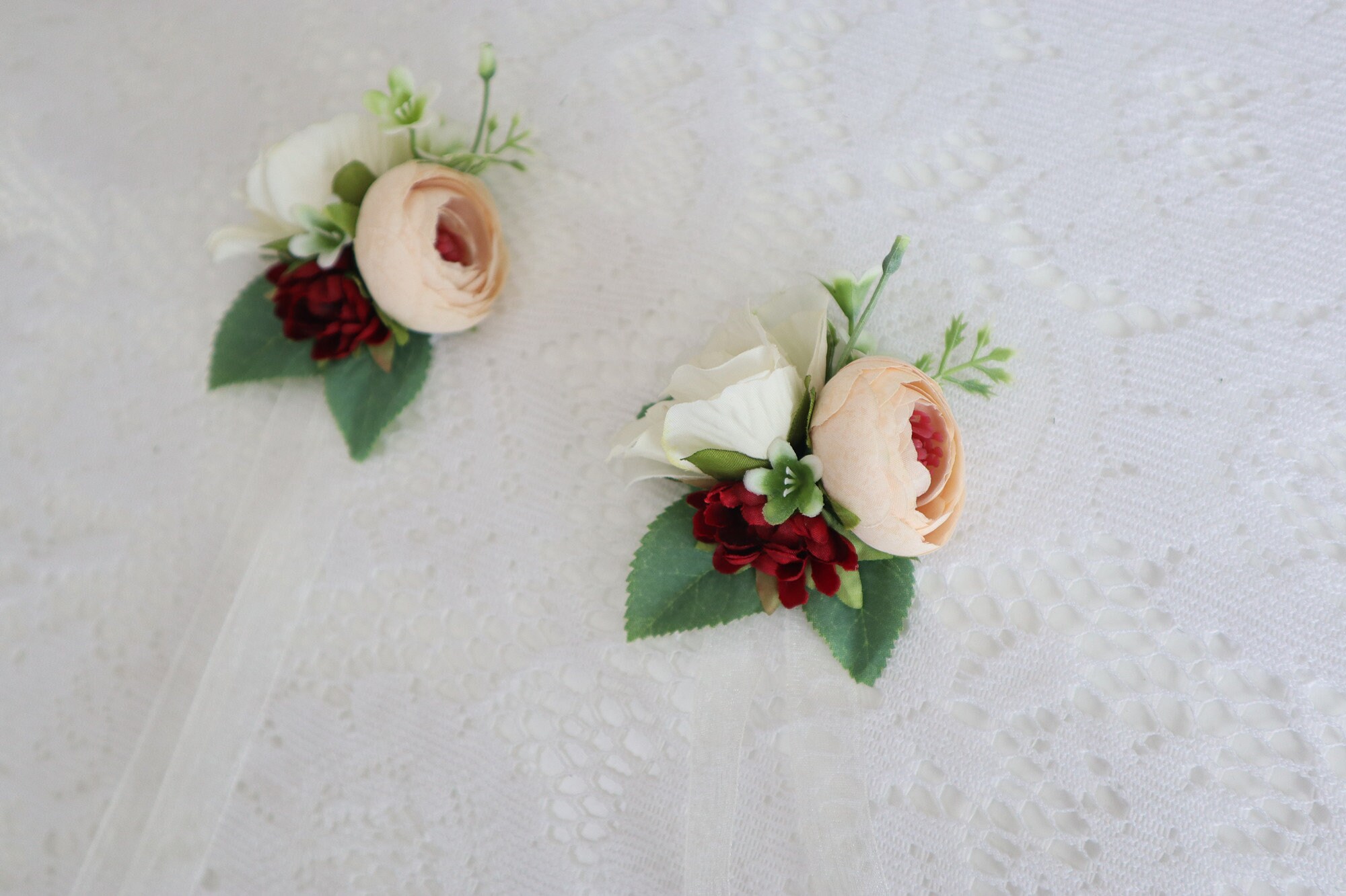 Red Pink Silk Rose Peony Bridal Bouquet,wedding Bouquet, Wedding ...