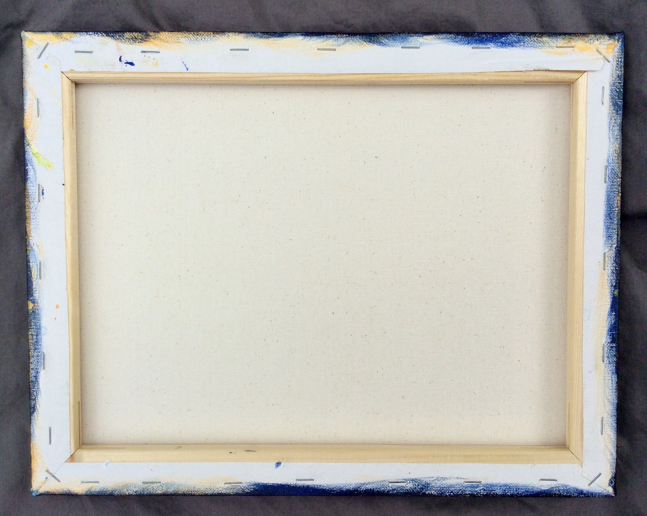 Starry Night Sky Acrylic Painting 11x14 Etsy