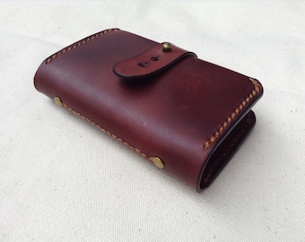 Card Book / Card Organizer / Leather Business Card Cover / Leather Card Book / Personalized Leather Card Holders