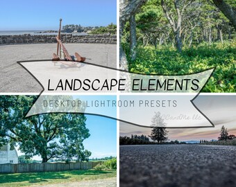 11 LIGHTROOM Desktop Nature Landscape Elements Presets