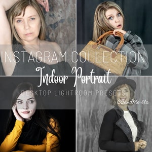 12 LIGHTROOM Desktop Instagram Fashion Portrait Presets