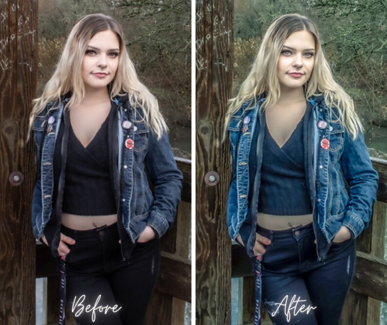 20 LIGHTROOM Desktop Instagram Influencer Fashion Outdoor Portrait Presets image 5