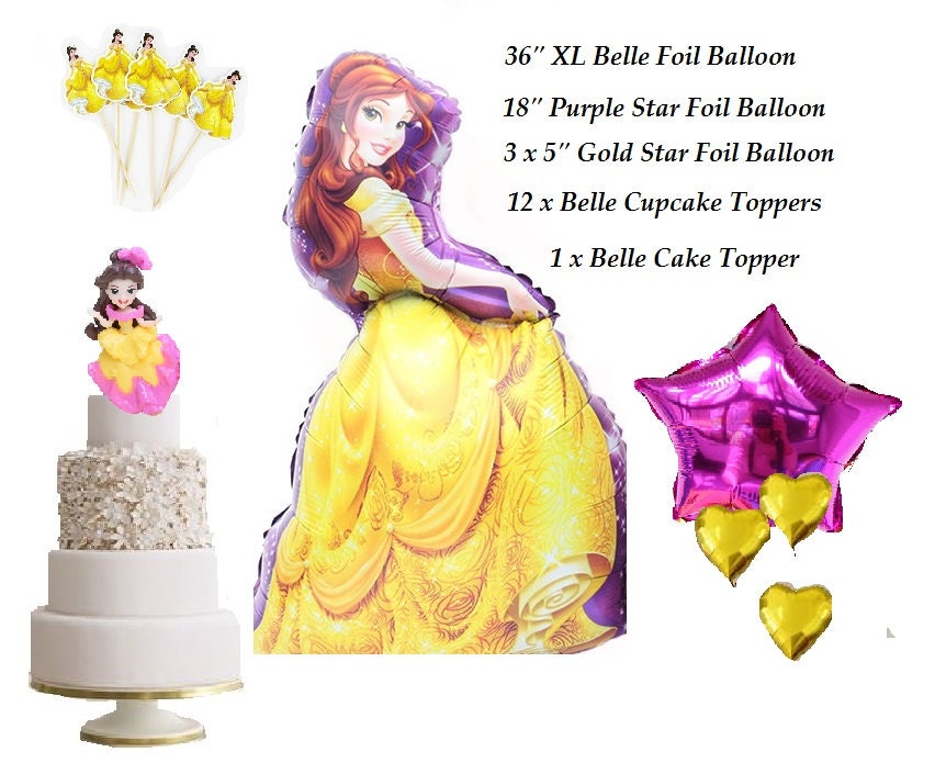Forbes Favors 17 Piece Ariel Complete Set Princess Foil Balloon