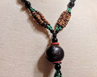 Necklaces: African Beaded Multi-strand