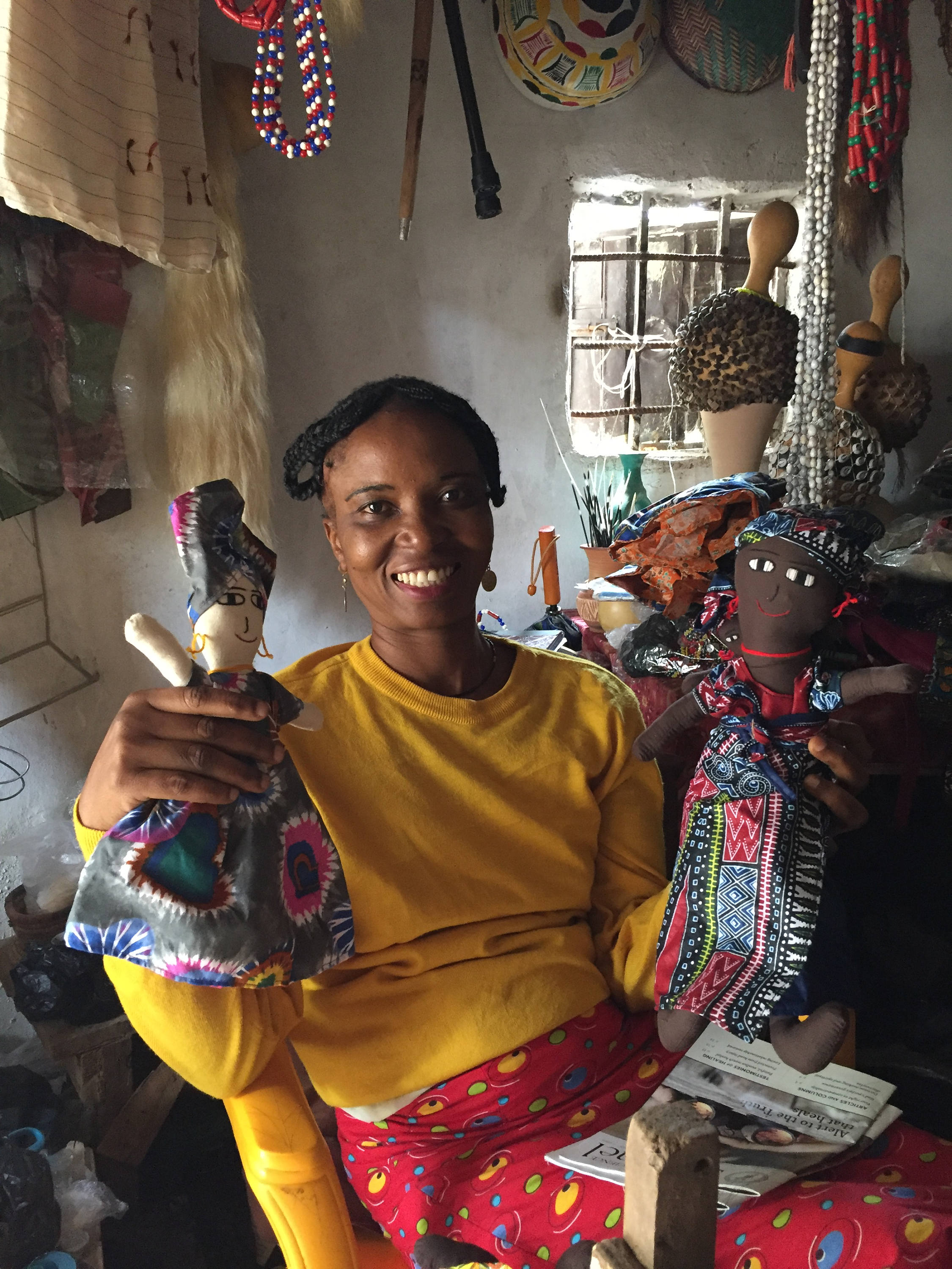 handmade african dolls
