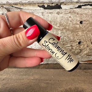 Roll-on para aliviar la migraña: mezcla de aceites esenciales naturales, aromaterapia, tamaño de viaje