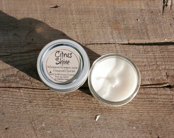 Citrus Shine Soy Candle – Bergamot, Grapefruit & Key Lime – Summer Hug in a Jar