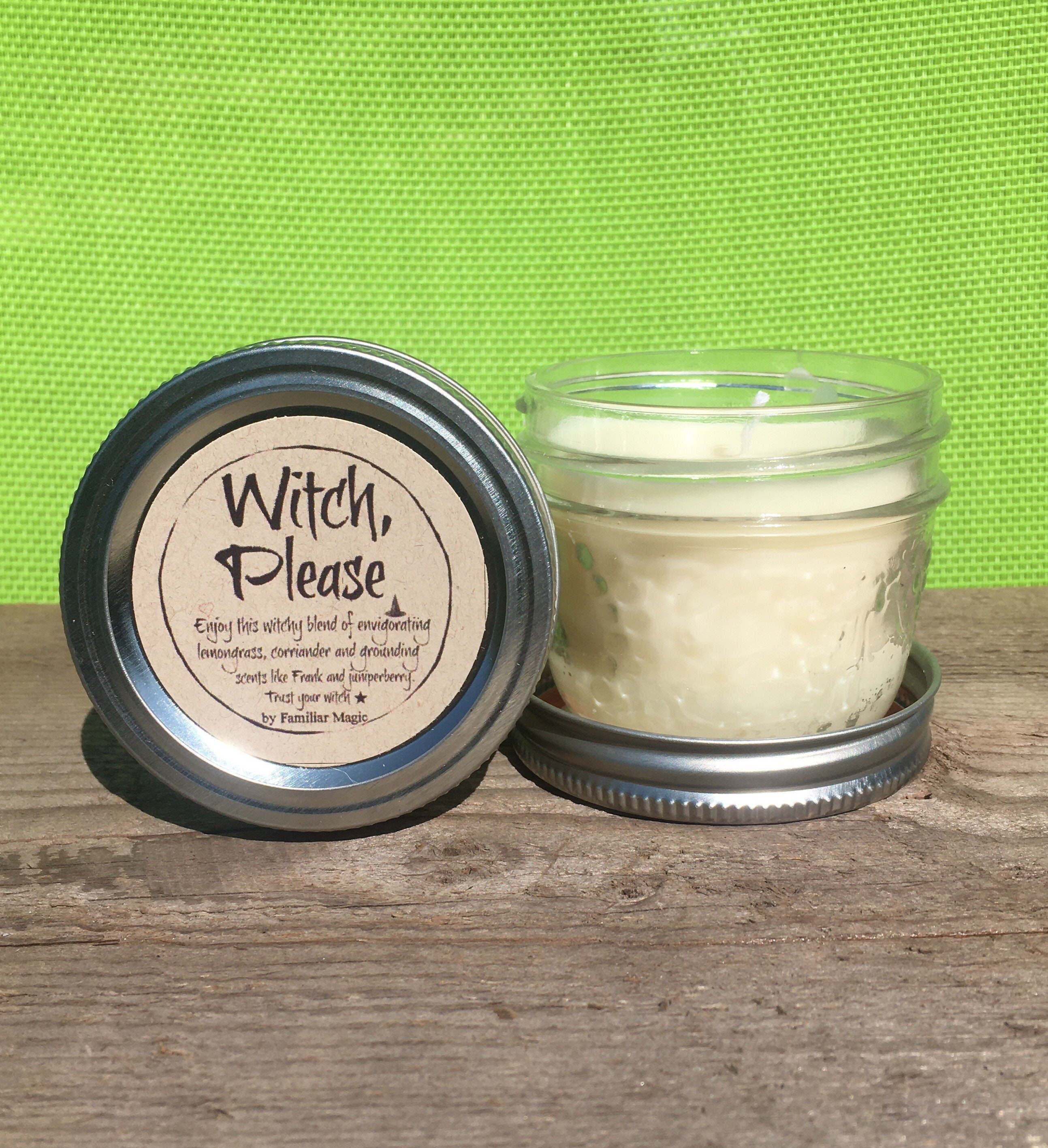 Witch Blend Handmade Soy Wax Candle Aromatherapy Soy Candle Essential