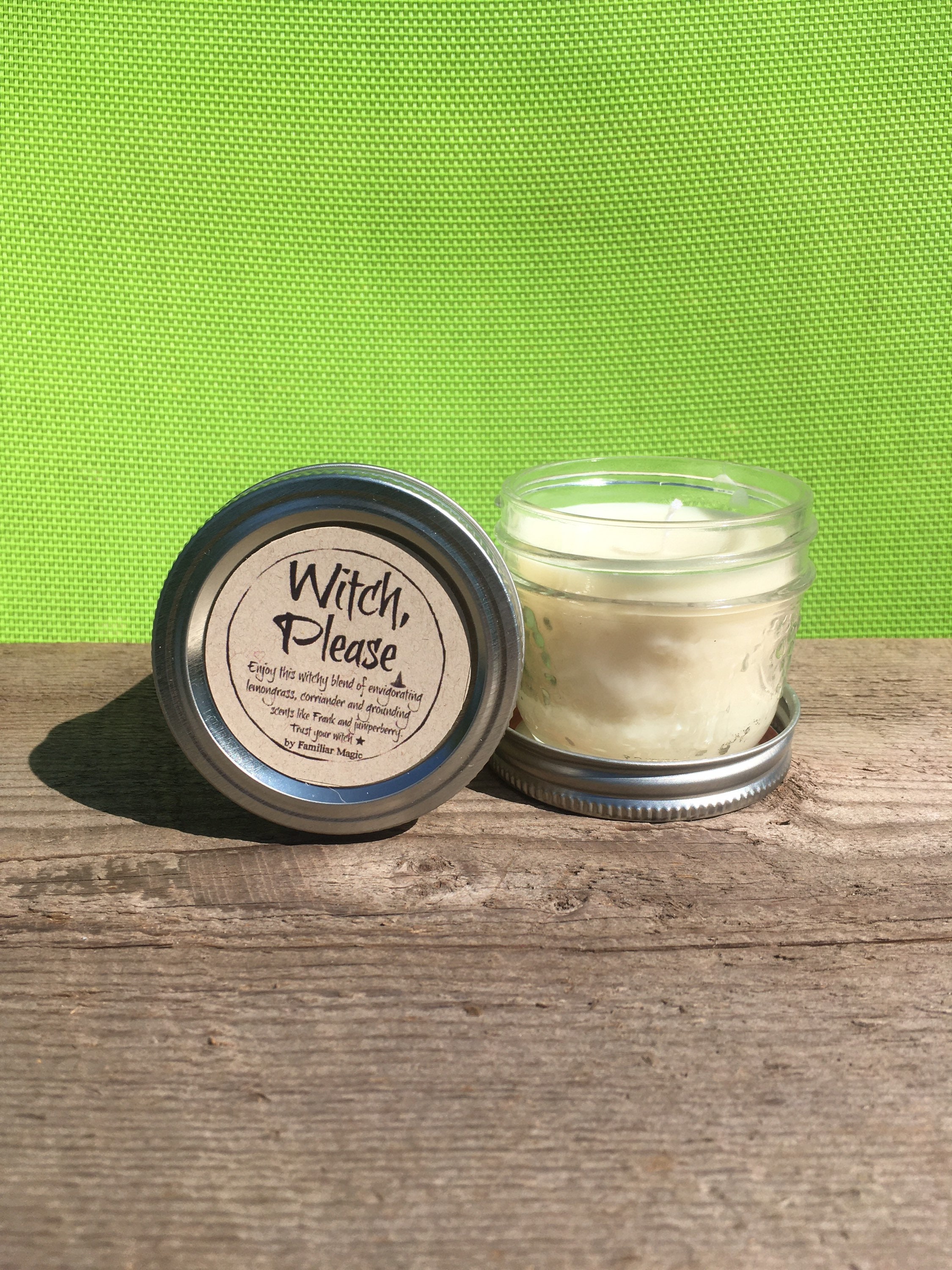 Witch Blend Handmade Soy Wax Candle Aromatherapy Soy Candle Essential