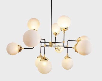 Bistro Globe Chandelier Collection | RH Bistro Globe Chandelier Collection | RH
