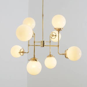 Bistro Globe Clear Glass 16 Light Chandelier | Chandelier Bistro Globe Clear Glass 16 Light Chandelier | Chandelier