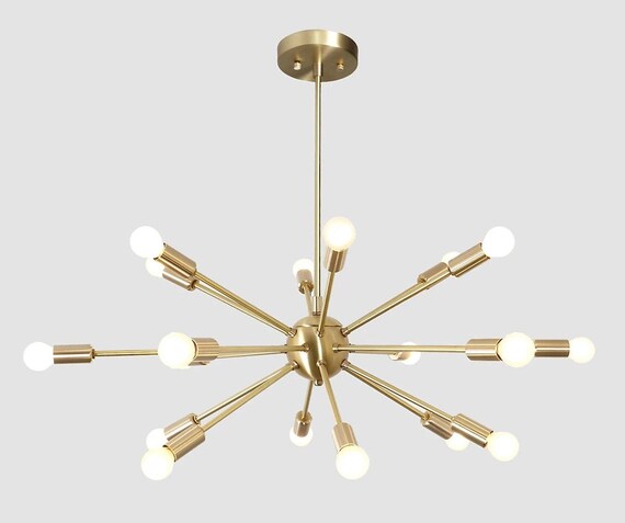 Mid Century Sputnik Chandelier Modern Handmade Classic Brass Uk Mid Century Sputnik Chandelier Modern, How Much Does It Cost To Install A Chandelier Uk