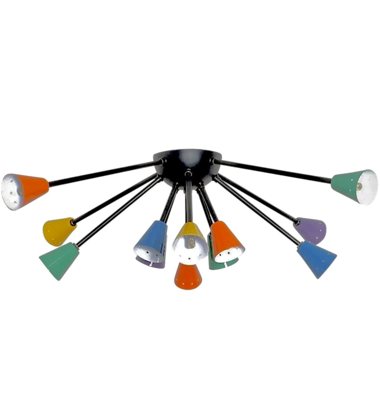 Flush Österreich Flur Mount Century - Deckenleuchte 12 Mid Sputnik Etsy Küche Mehrfarben Lampe Deckenleuchte Sputnik InscapesDesign Low Licht SCOPPIARE,