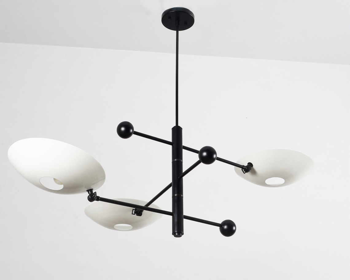 Gorgeous Orbitale Mid Century Ceiling Pendant Light Lamp Chandelier ...