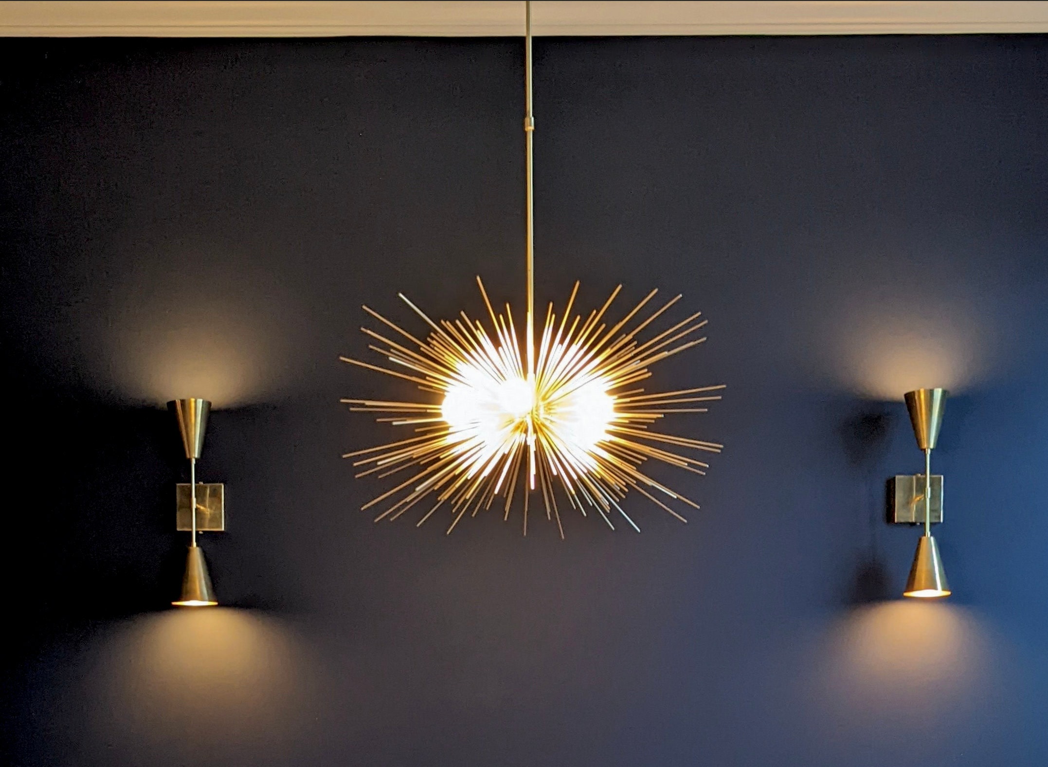 60'sモダンスタイル スプートニク ランプ 16バルブ SPUTNIKLANP