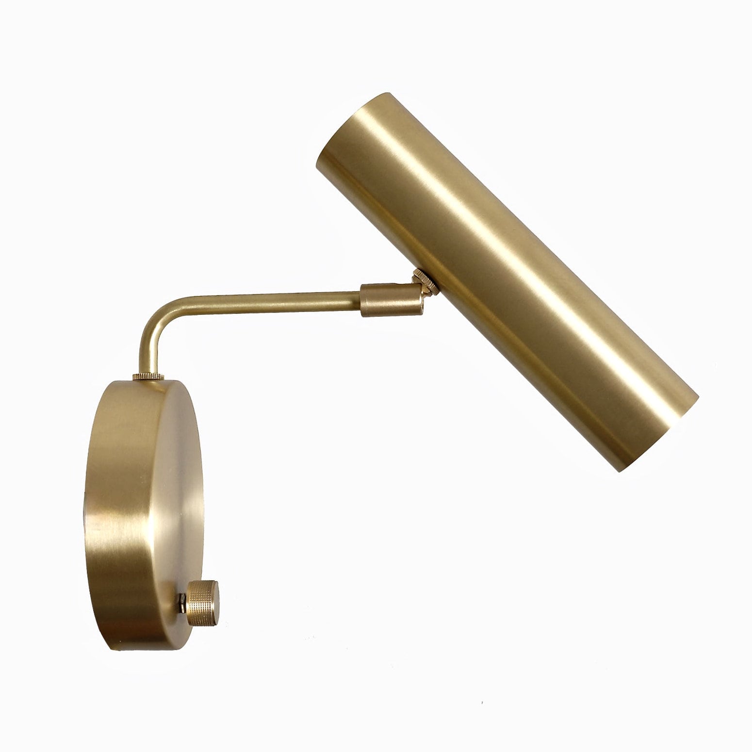 Nordic Modern Style Brass Exterior Wall Light Set For Reading