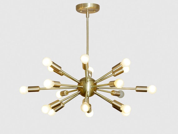 modern sputnik chandelier lighting