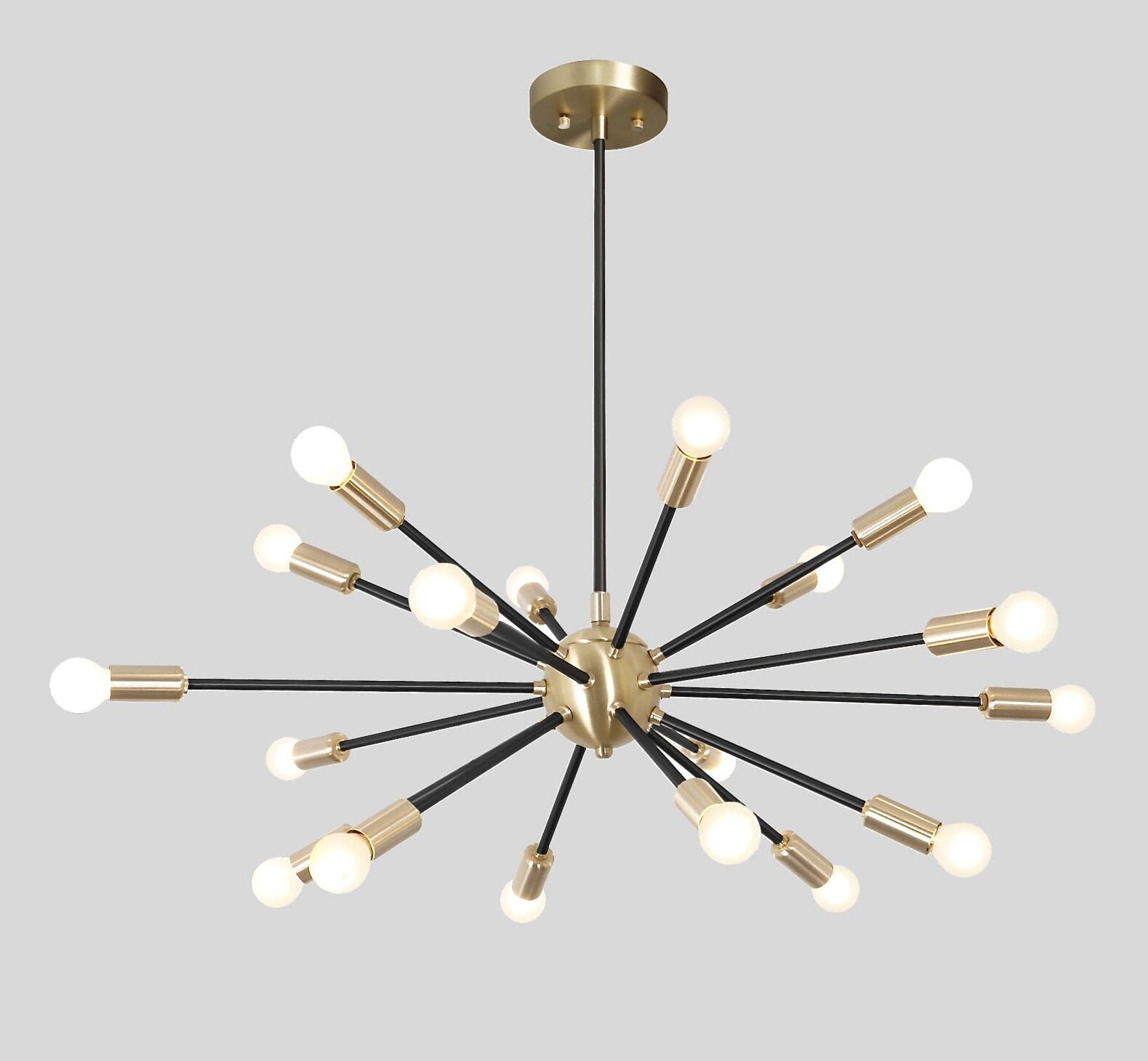 Mid Century Sputnik Chandelier Modern Handmade Brass Sputnik | Etsy