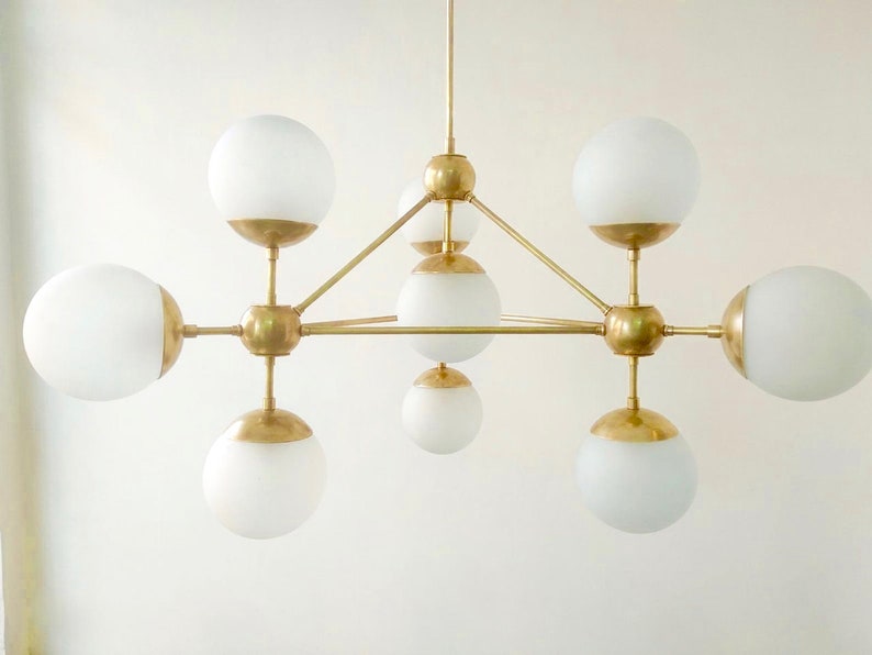Large Modern Statement Chandelier Tracey Modern Ceiling Light Etsy