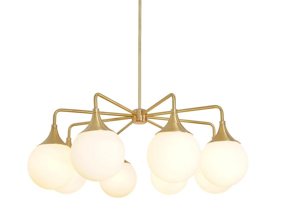 Elise Collection 18 Light Extra Large Brass & Crystal Chandelier