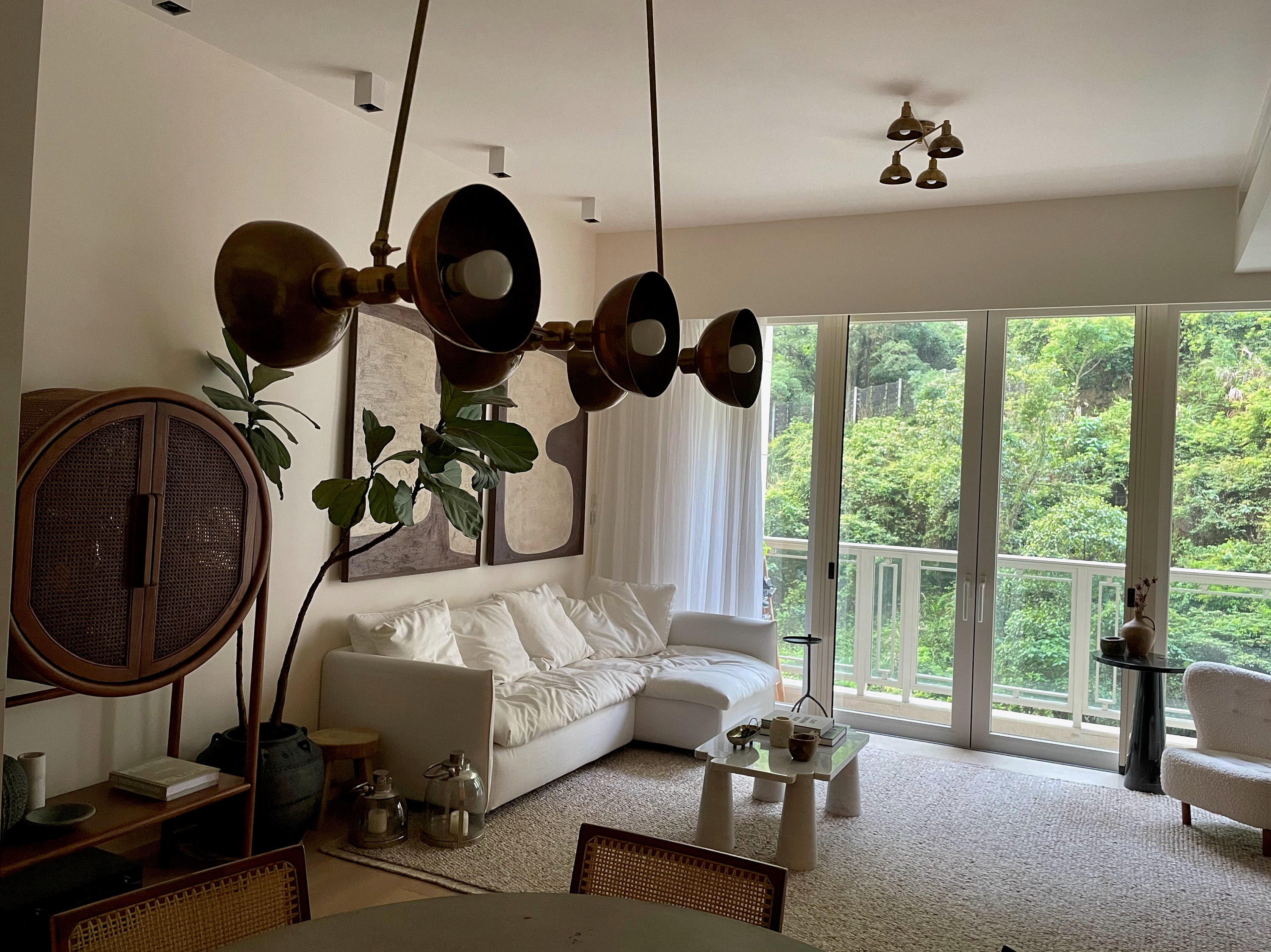 Handcrafted Statement BOLIVAR Ceiling Light 6 Light , Modern Industrial ...