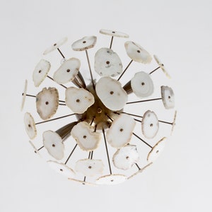 Gorgeous Flush Mount Sputnik Agate Ceiling Lamp Light , STELLAR 2 Low Ceiling Light Lamp 4 lights image 7