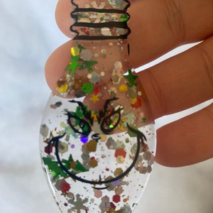 Grinch Bulb Ornament, Christmas Ornament, Grinch Holiday Decor, Gifts for Kids