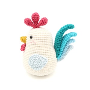 Rooster, Chicken Crochet Pattern, Easter