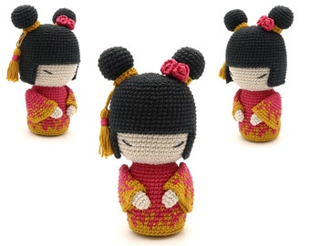 Kokeshi Doll Crochet Pattern