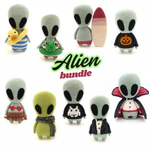 Alien Bundle Crochet Patterns