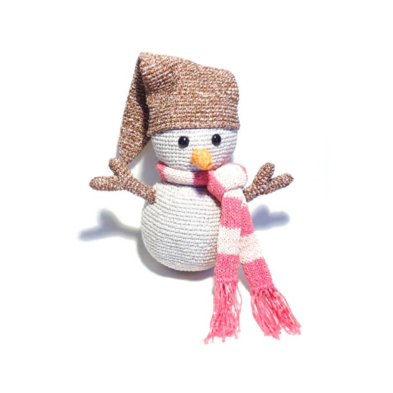SNOWMAN Crochet Pattern, Pepper image 3