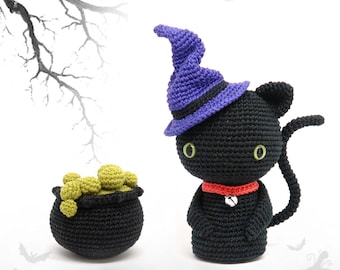 Halloween CAT Crochet Pattern