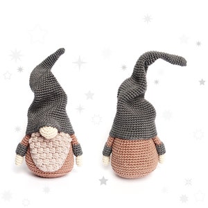 Christmas GNOME (Big) Crochet Pattern / Scandinavian Gnome