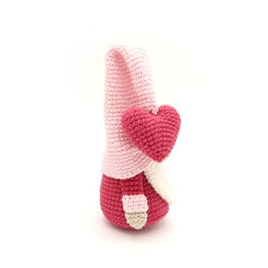 Valentine Gnome crochet pattern image 9