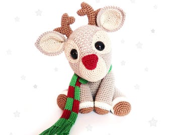 Holiday REINDEER Crochet Pattern