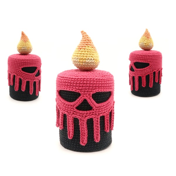 Skull Candle Crochet Pattern