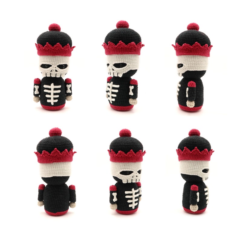 Nutcracker Skeleton Crochet Pattern image 4