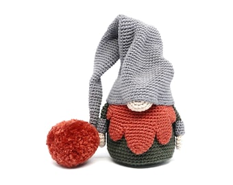 Fat GNOME Crochet Pattern / Scandinavian Gnome